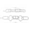 CosmoLiving by Cosmopolitan Wood Chain Sculpture Set
